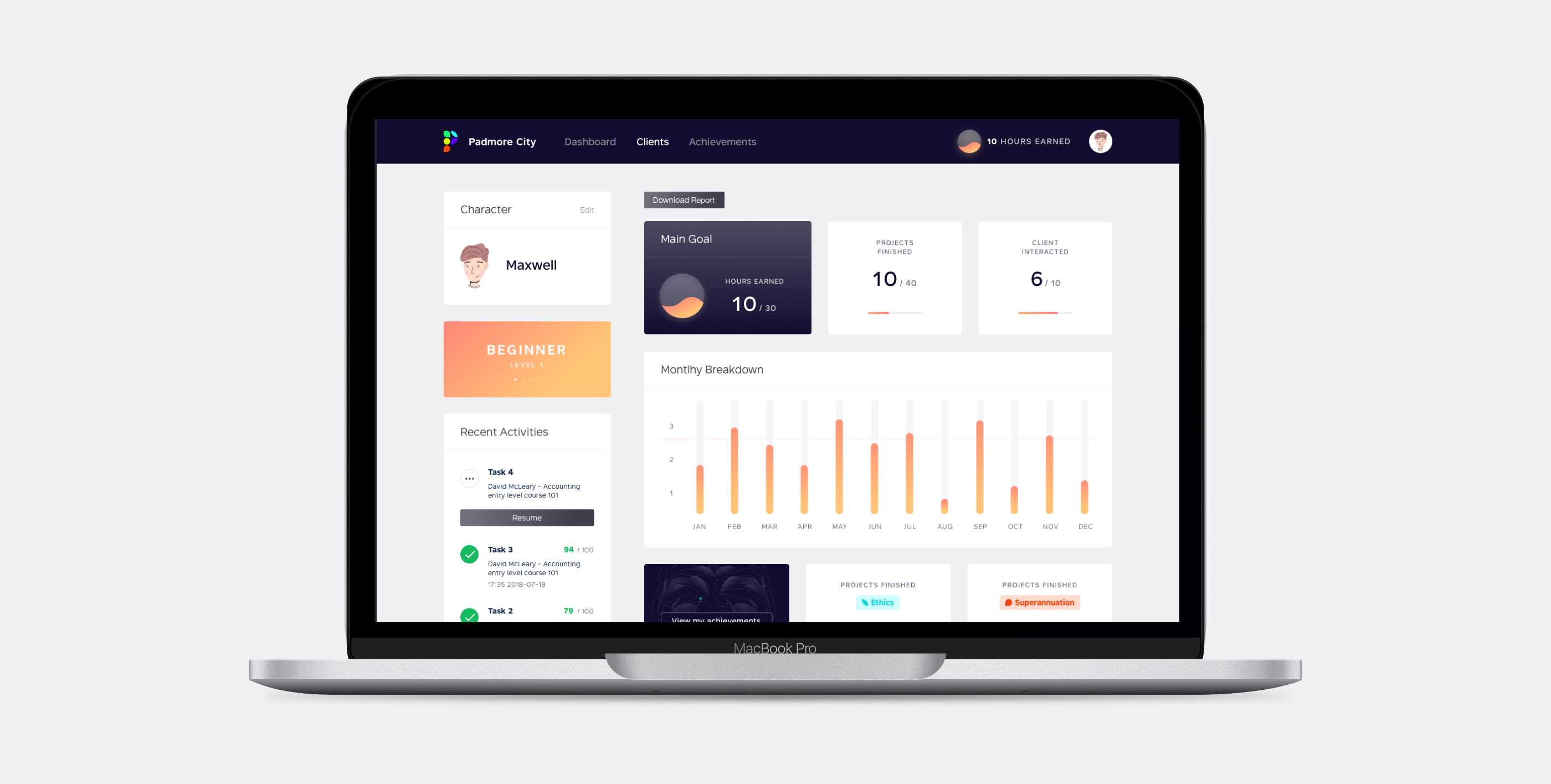 Padmore City Avatar Builder